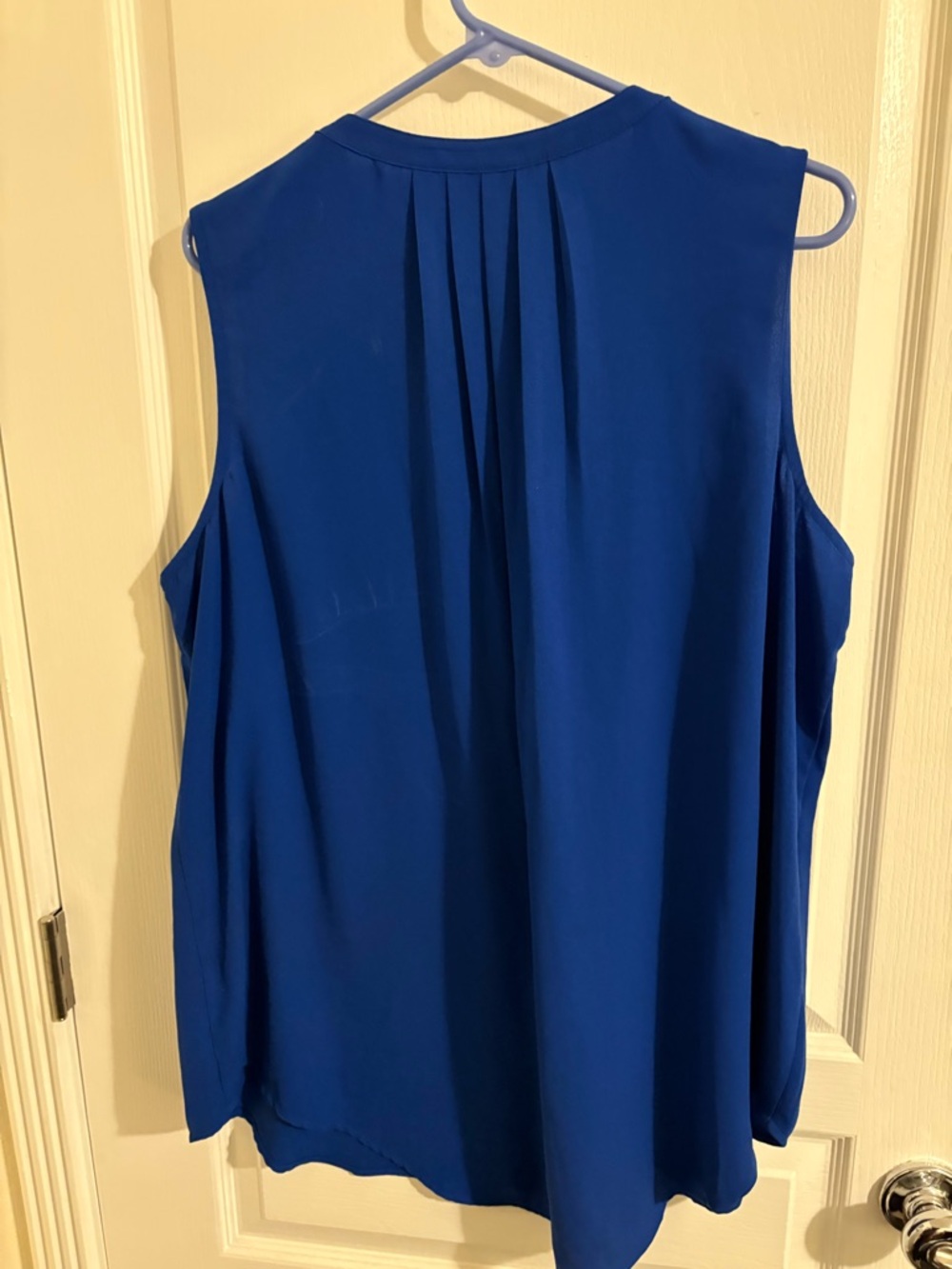 Apt. 9 Royal Blue Sleeveless V-Neck Camisole - Picture 4 of 4